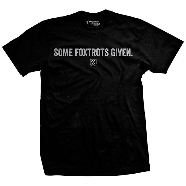 Some Foxtrots Given T-Shirt