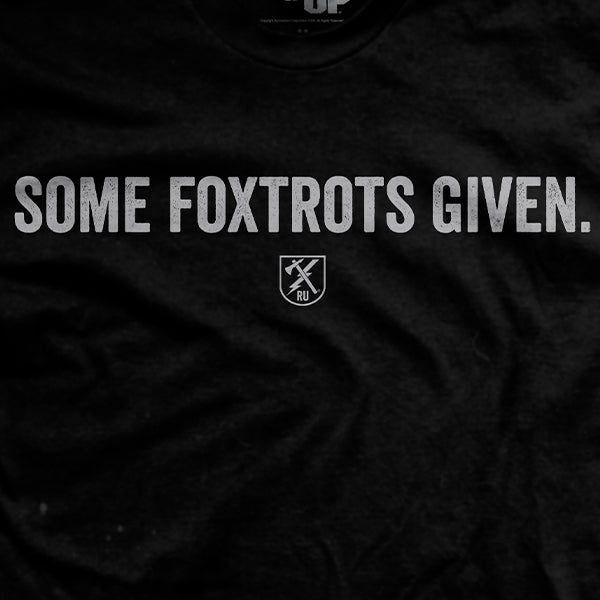Some Foxtrots Given T-Shirt
