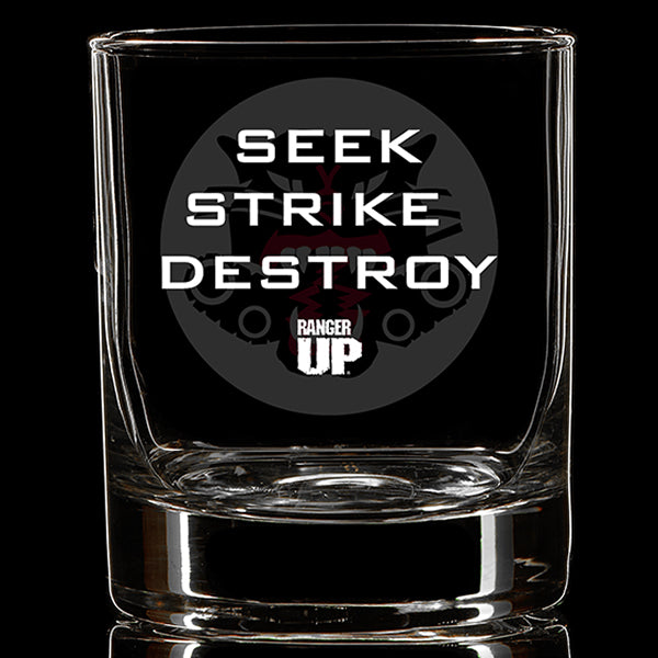 Tank Destroyer Whiskey Glass