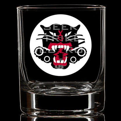 Tank Destroyer Whiskey Glass