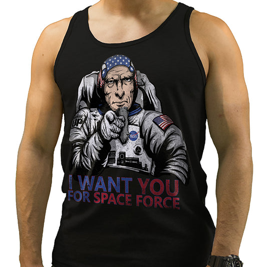 Men's Space Force Uncle Sam Tank