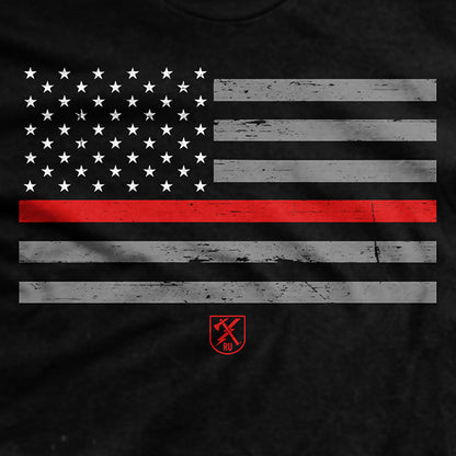 Thin Red Line Flag T-Shirt