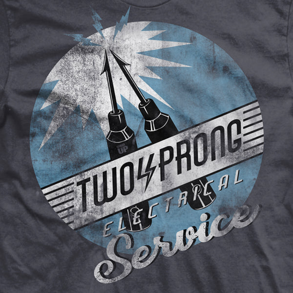 Two Prong Electrical Service T-Shirt