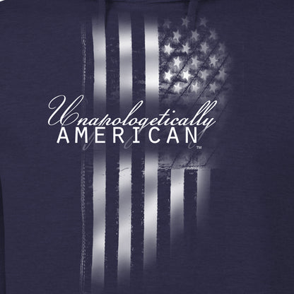 Unapologetically American Flag Hoodie