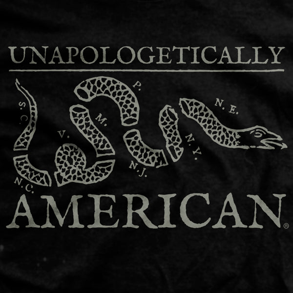 Unapologetically American Join or Die Snake T-Shirt