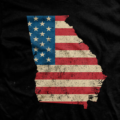U.S Flag - Georgia T-Shirt