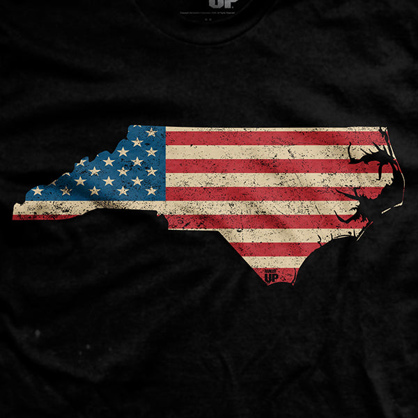 U.S Flag - North Carolina T-Shirt