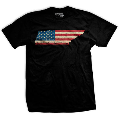 U.S Flag - Tennessee T-Shirt