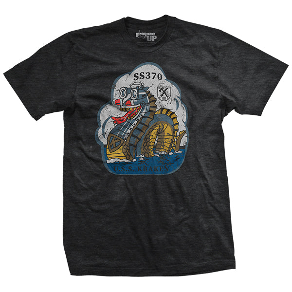 USS Kraken Submarine Patch T-Shirt