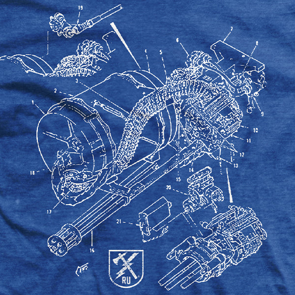 Vulcan Blueprint T-Shirt