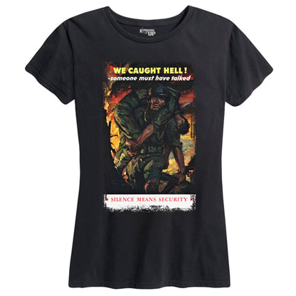 Women's Silence Means Security Tee