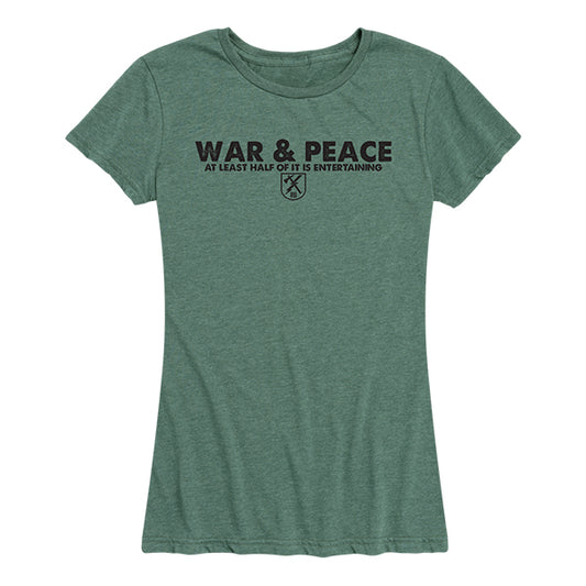 Women's War & Peace Tee