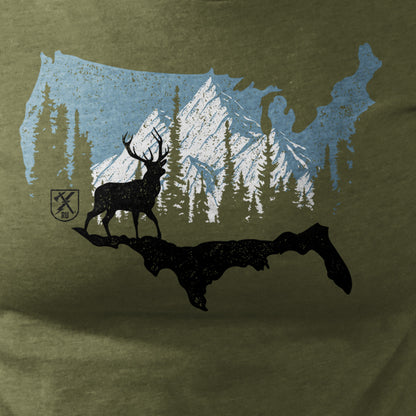 Women's Deer Country Tee
