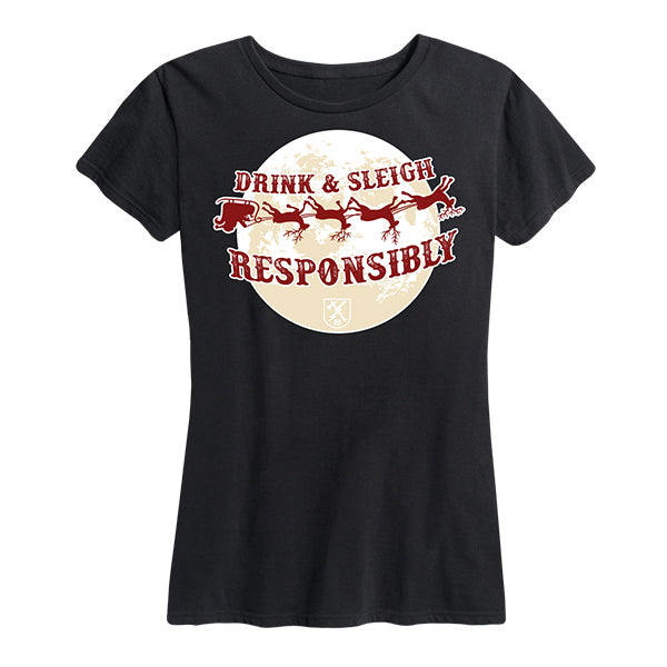 Women's Drink and Sleigh Tee