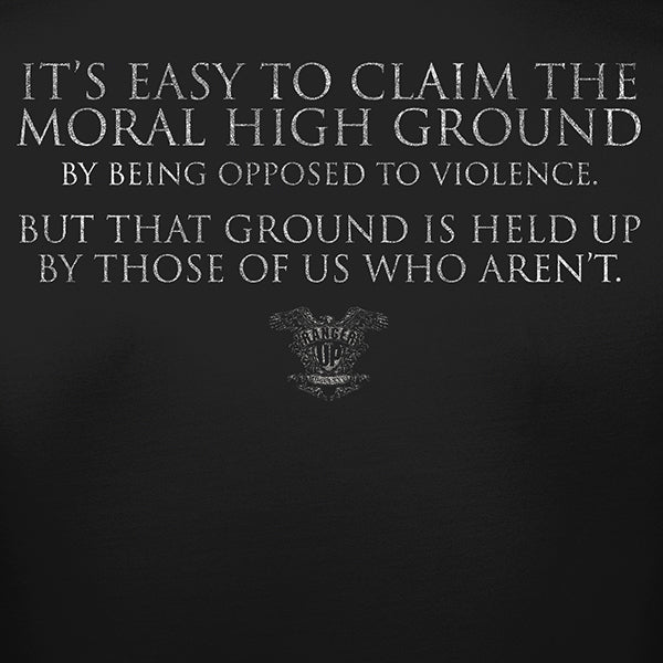 Moral High Ground Flag T-Shirt