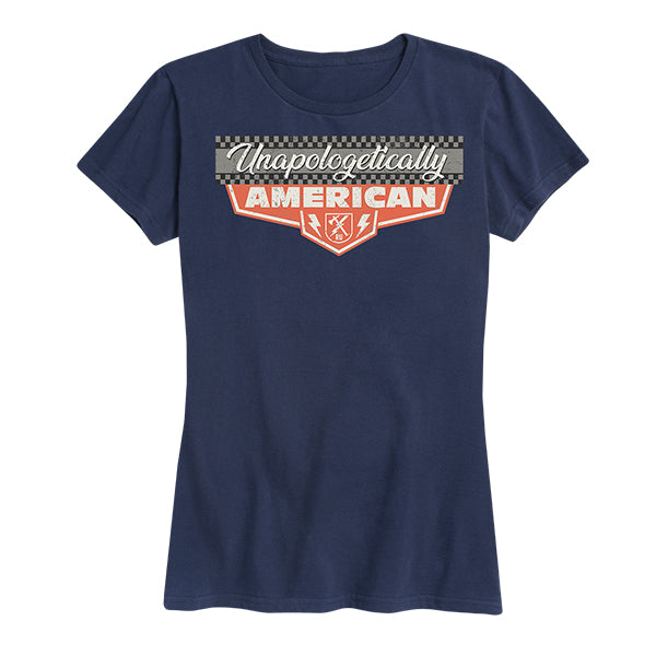 Women's Unapologetically American 50's Tee