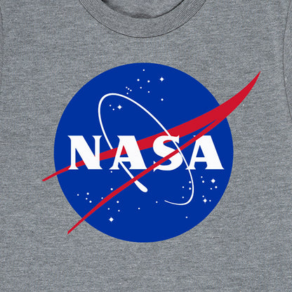 Kid's NASA "Meatball" Insignia Tee Gray