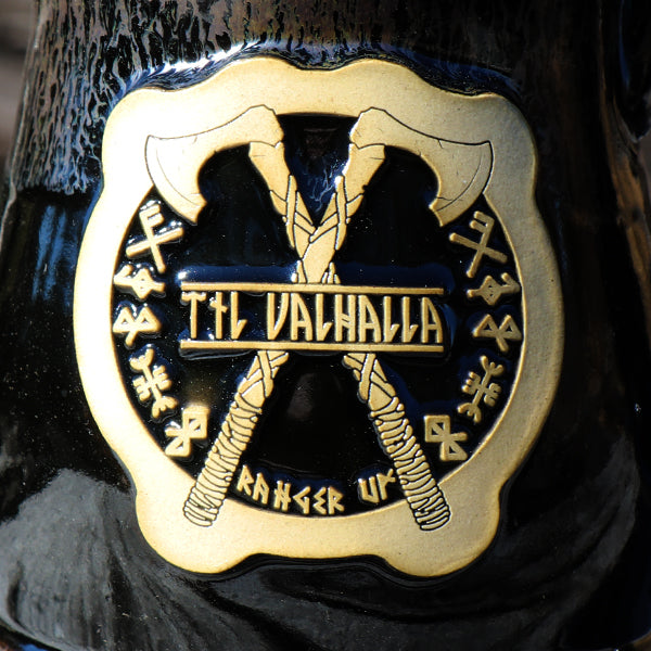 Til Valhalla Stoneware Mug