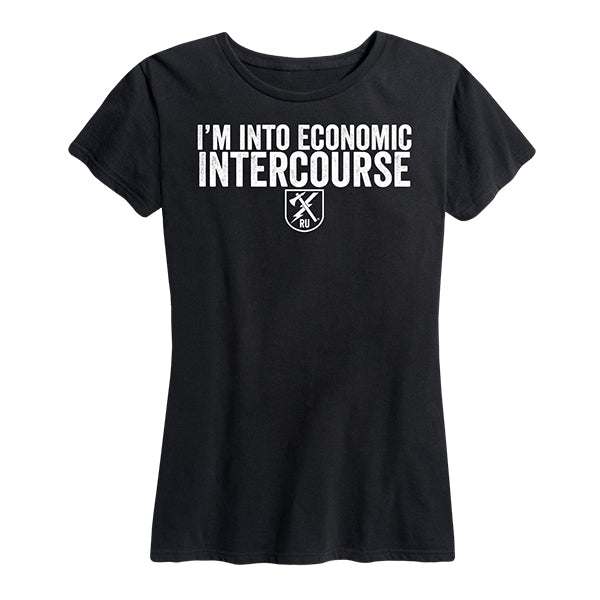 Women's I'm Into Economic Intercourse Tee