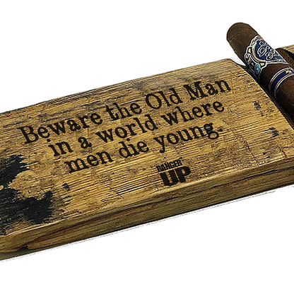 Old Man's Club Cigar and Whiskey Holder