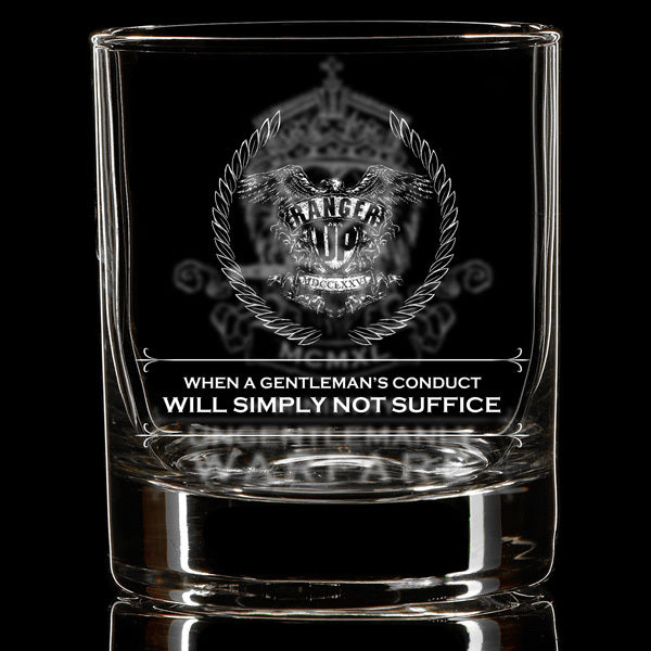 League of Ungentlemanly Warfare Whiskey Glass