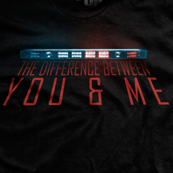 I Run Towards Gunfire LEO Edition Normal Fit T-Shirt