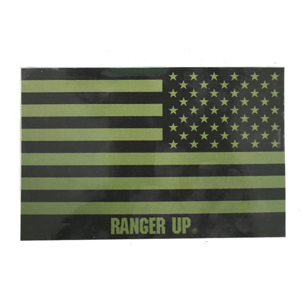 Subdued Flag Decal