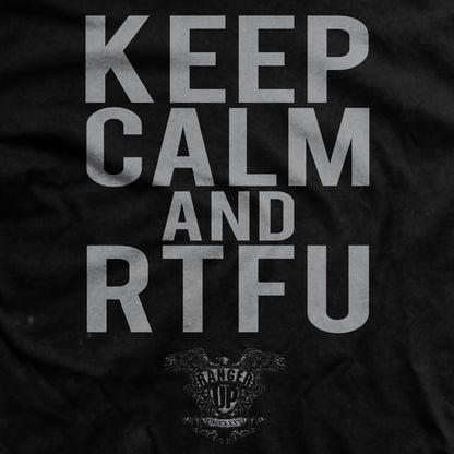 Keep Calm and RTFU Normal Fit T-Shirt