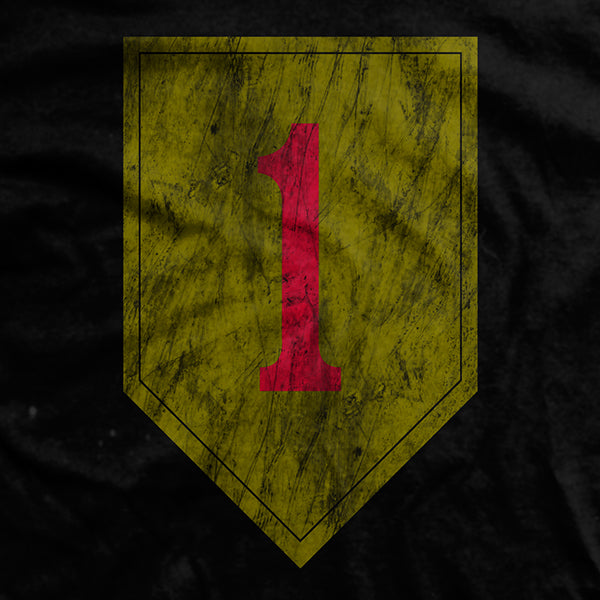 1st Infantry Vintage-Fit T-Shirt