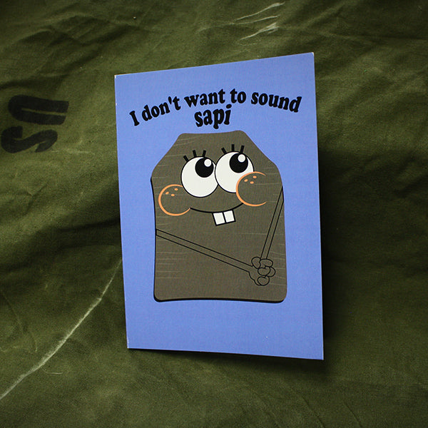 SAPI Greeting Card - ships free!