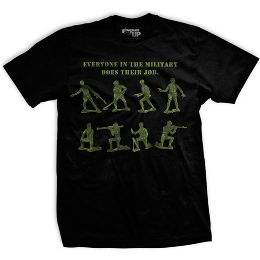Green Army Man Normal Fit T-shirt