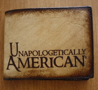 Unapologetically American Leather Wallet