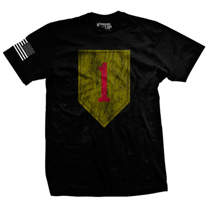 1st Infantry Vintage-Fit T-Shirt