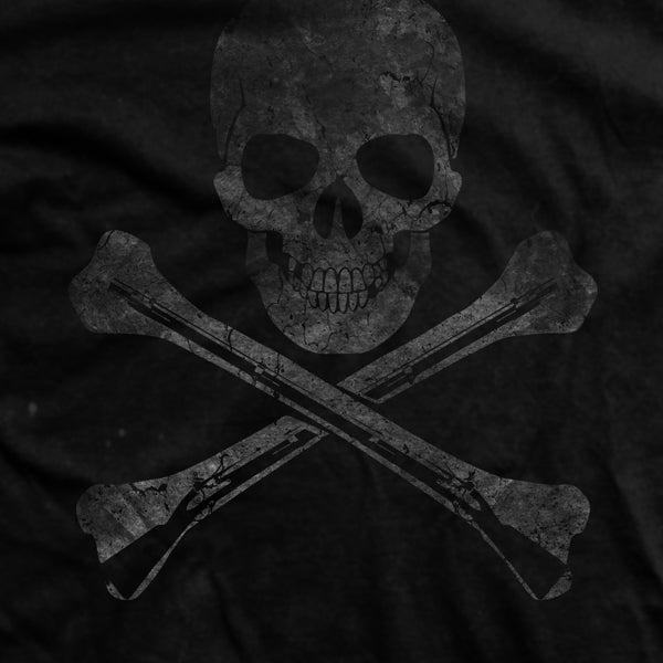 T shirt black sales flag