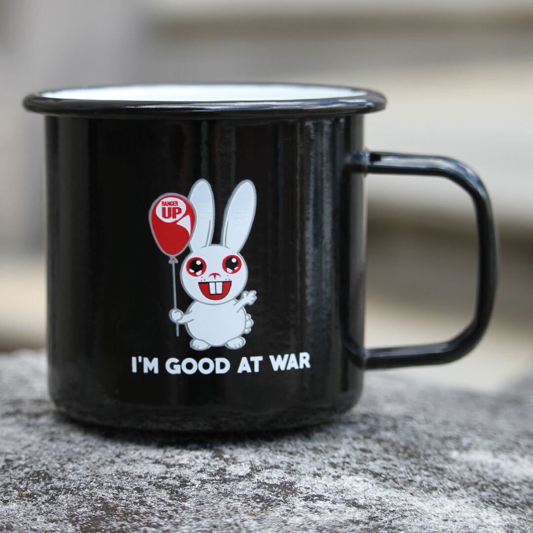 Good at War Tin Mug