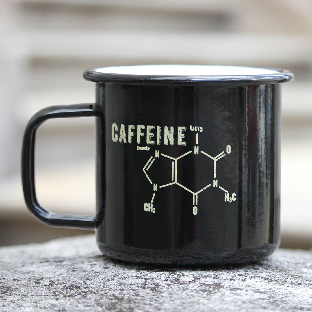 Caffeine Molecule Tin Mug
