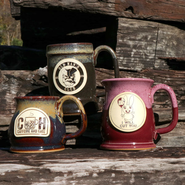 I Will Cut You Stoneware Mug