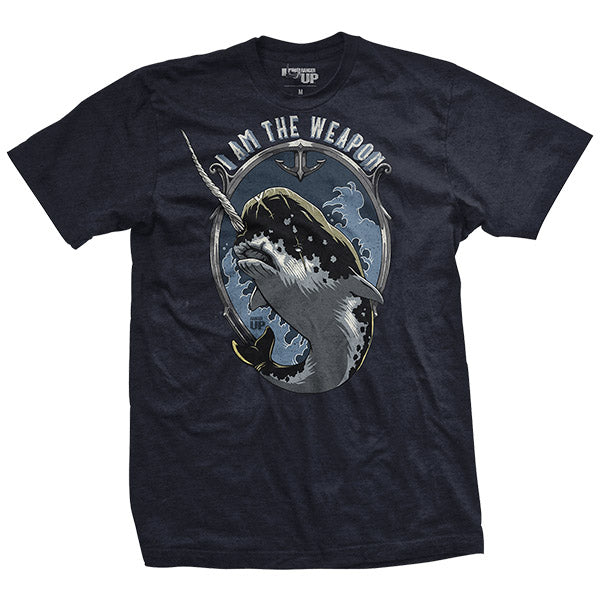 Narwhal I Am The Weapon T-Shirt